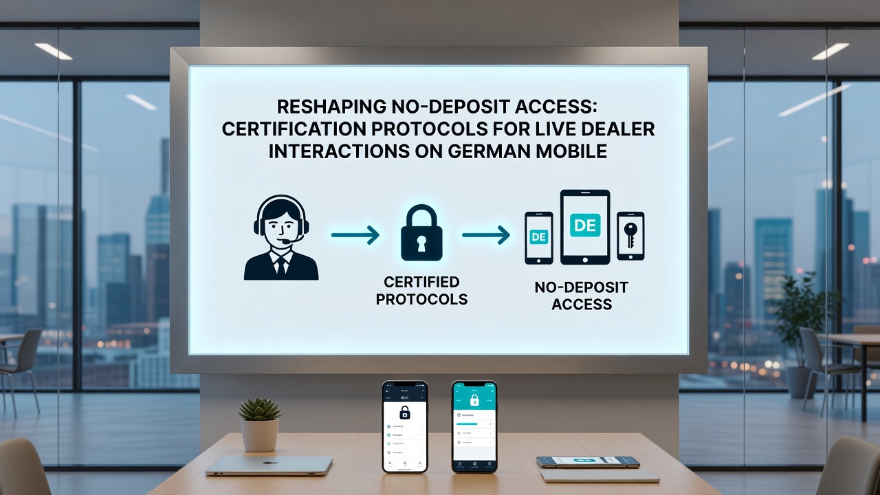Mobile Live-Dealer-Tische und Slots unter deutschen Zertifizierungsregeln
