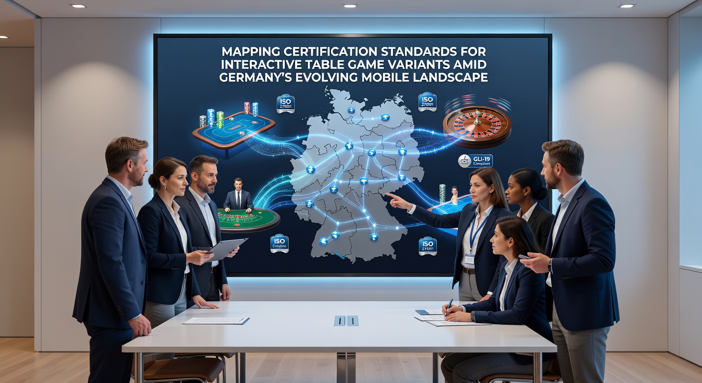 Mobile Zertifizierungsprüfungen für interaktive Tischspiele