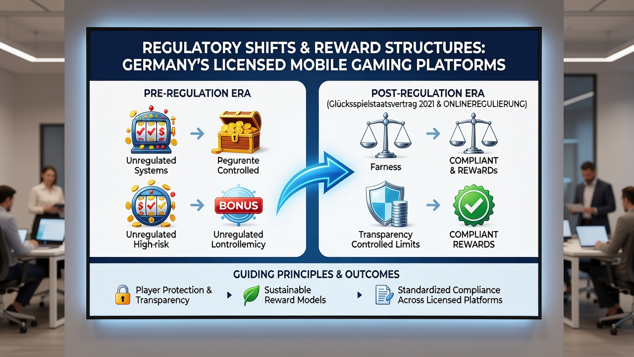 Mobile Gaming-Schnittstellen mit Fokus auf regulierte Belohnungsstrukturen