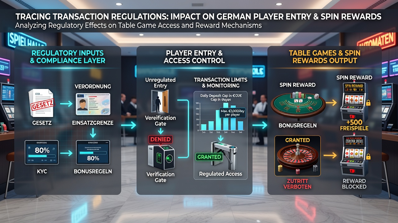 Darstellung von Spin-Belohnungen und Transaktionsflüssen in regulierten deutschen Mobilcasinos